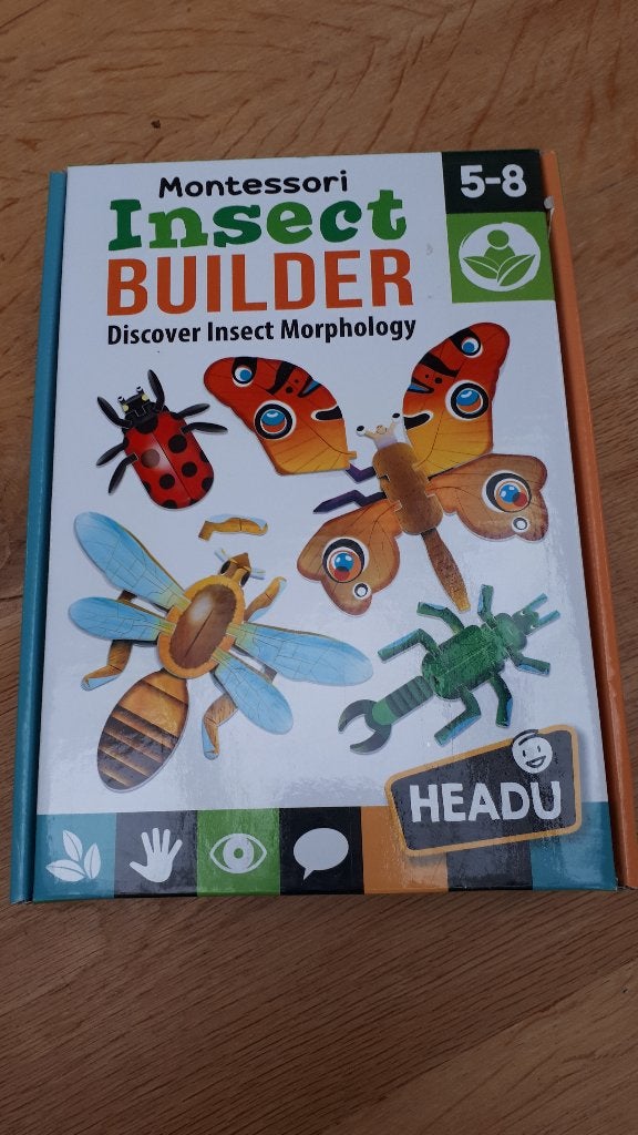 Headu Insect Builder (5-8 jaar), Ophalen of Verzenden, 10 tot 50 stukjes, Zo goed als nieuw, 2 tot 4 jaar