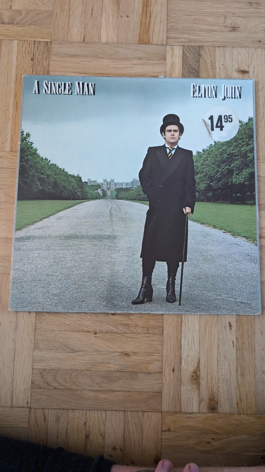 Elton John - A Single Man LP (1978), LP, Gebruikt, Pop, Ophalen of Verzenden