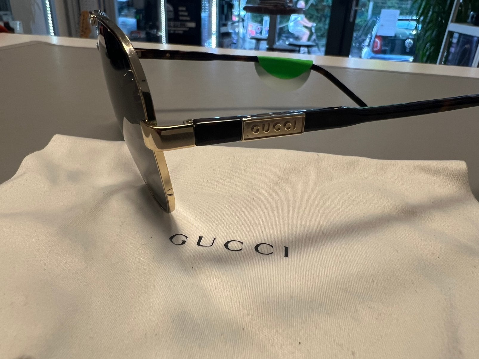 Gucci GG1163S zonnebril. AANBIEDINGSACTIE, Overige merken, Zwart, Ophalen of Verzenden, Zo goed als nieuw