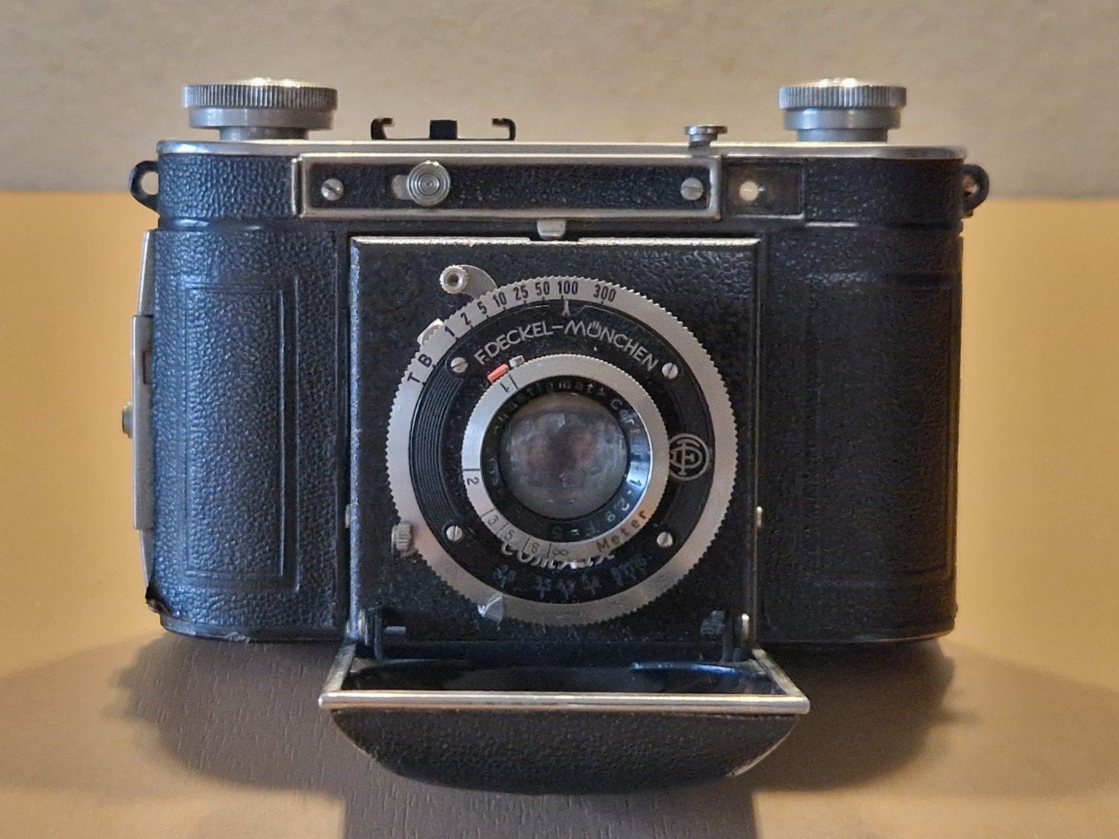 Vintage Certo Dollina 24x36mm camera met doos en boekjes, Ophalen of Verzenden