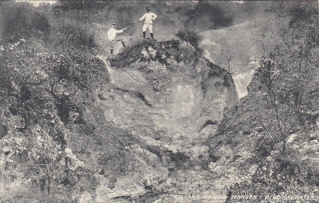 Ned.Indie - Kawah - Manoek - Vulcano, Verzenden, Voor 1920, Ongelopen, Buiten Europa