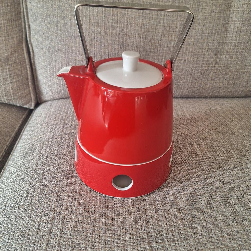 Arzberg thee/koffie set rood, Ophalen of Verzenden