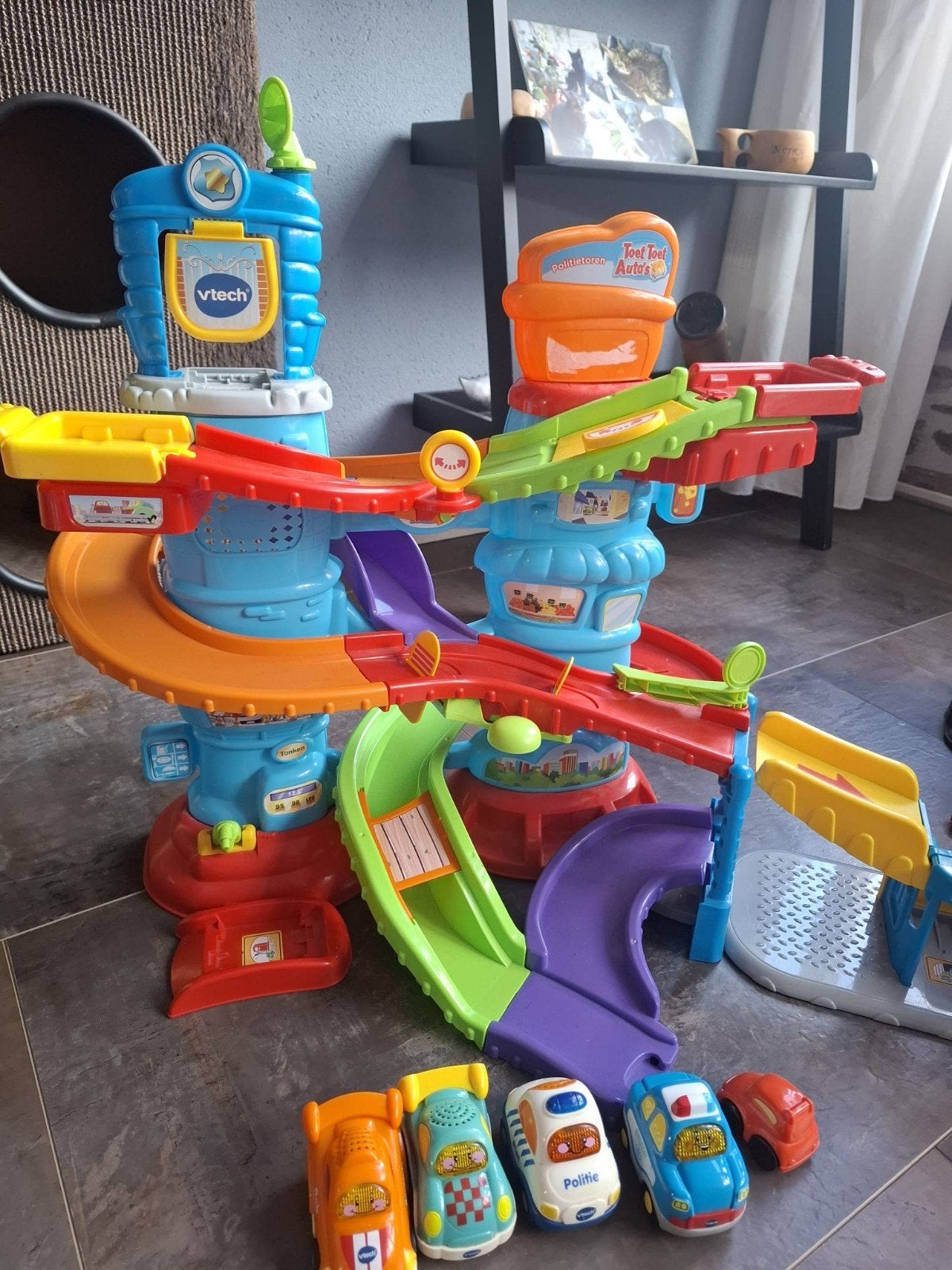 VTech Toet Toet Auto's Politiebureau en Garage, Ophalen of Verzenden