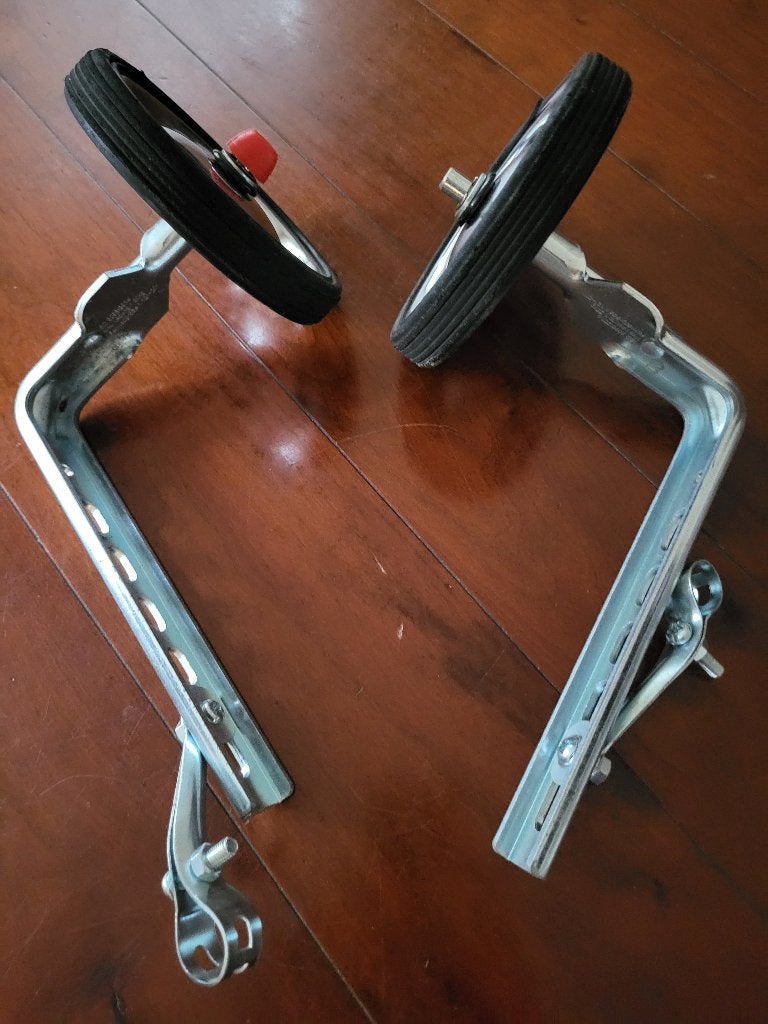 zijwielen, Ophalen, Gebruikt, Minder dan 16 inch, Zijwieltjes