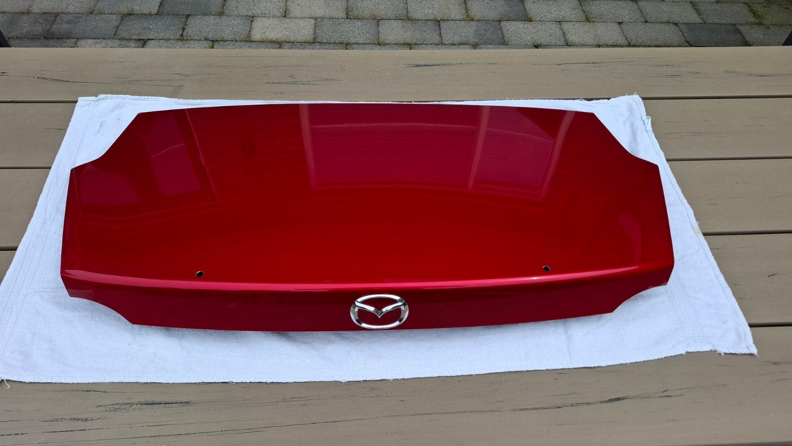 Mazda MX-5 RF ND Achterklep, vanaf 2015, origineel, Soul Red, Ophalen of Verzenden, Gebruikt