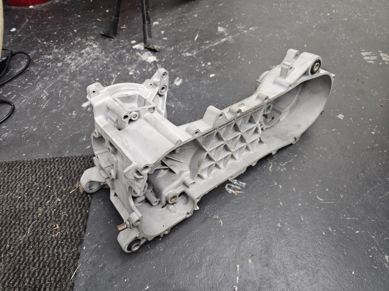 piaggio LC DD gestraalde carters (Nrg, runner, zip), Ophalen, Gebruikt, Blok, Onbekend
