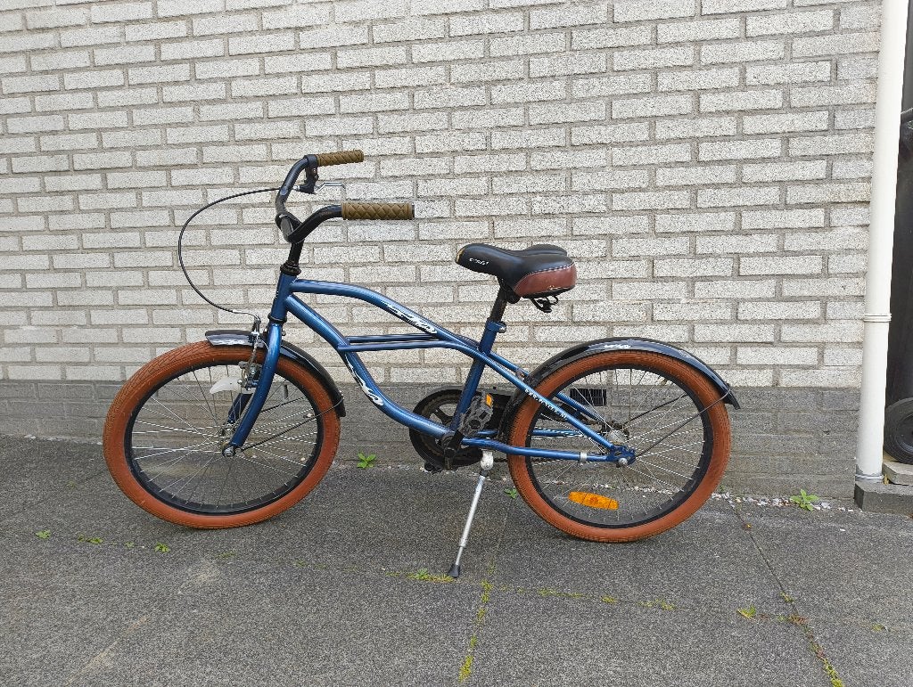 Kinderfiets 20 inch Beach cruiser, Fietsen en Brommers, Terugtraprem, Ophalen, 2cycle, 16 tot 20 inch