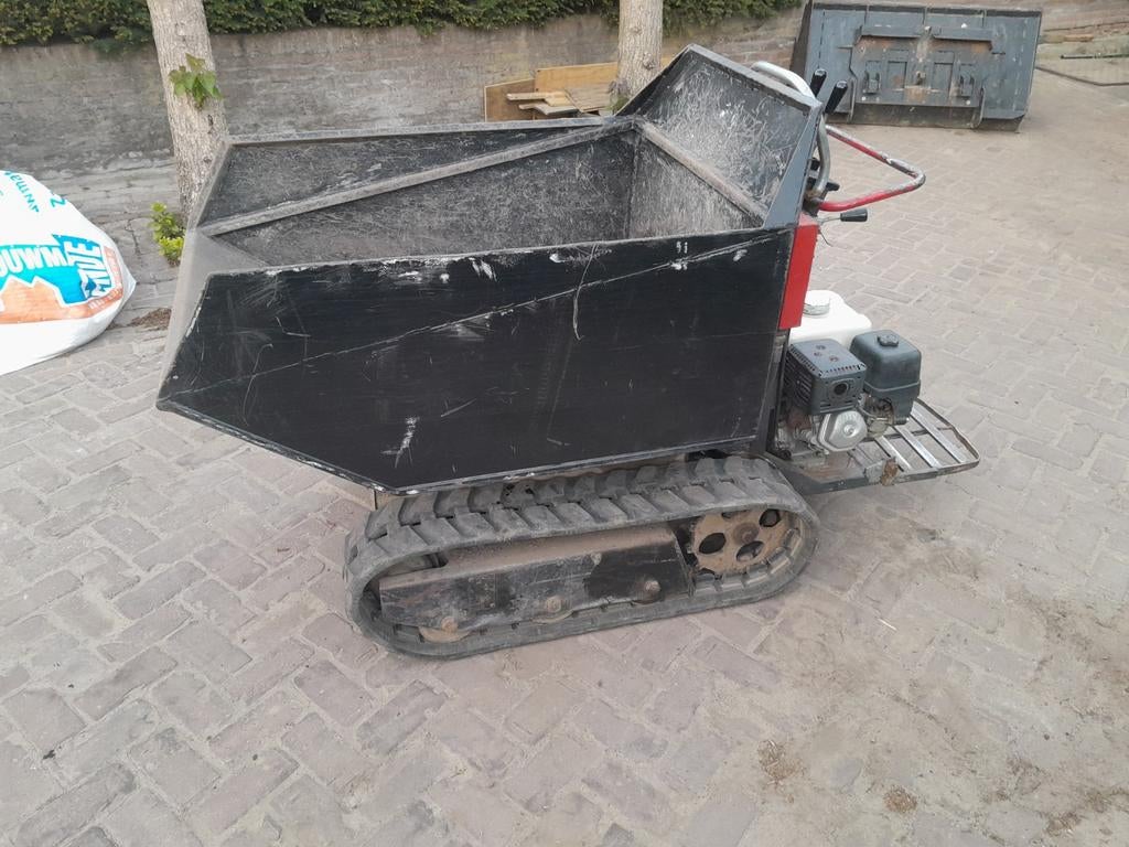 Cormidi rupsdumper 80cm benzine Honda, Ophalen, Gebruikt