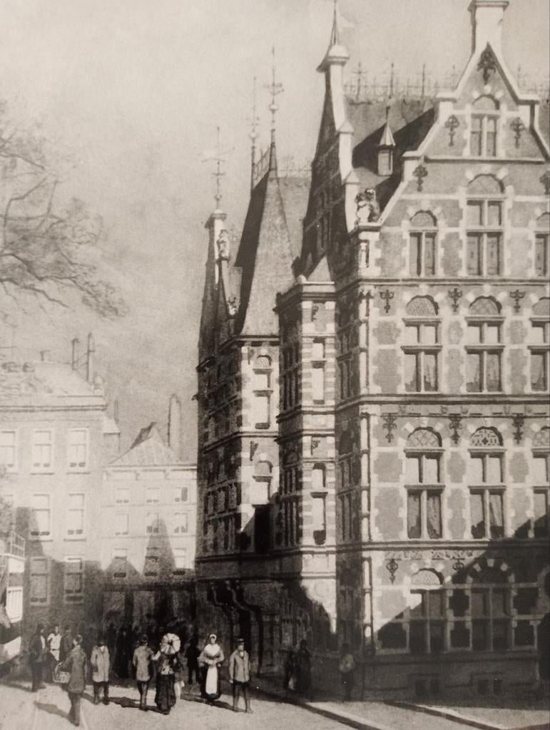 Persfoto Klinkenberg Kunsthandel Pieter Scheen, Ophalen of Verzenden