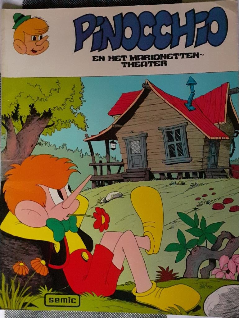 Pinocchio en het Marionettentheater, Boeken, Stripboeken, Eén stripboek, Ophalen of Verzenden, Zo goed als nieuw