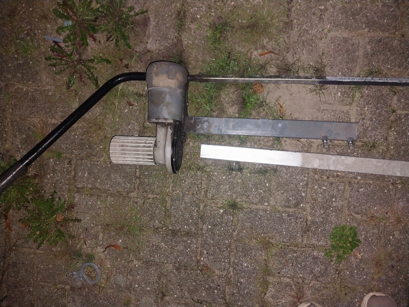 truma mover SR handbediend, Ophalen