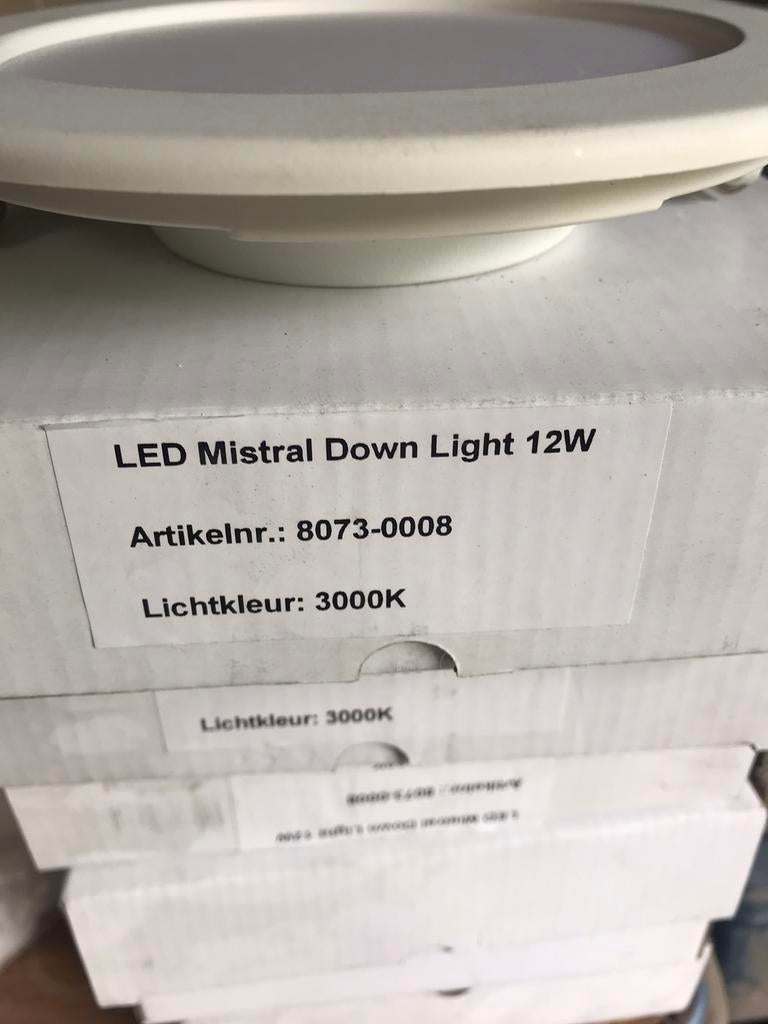 Te koop inbouw led spots 12 stuks, Minder dan 4 cm, Overige materialen, Nieuw, Ophalen of Verzenden