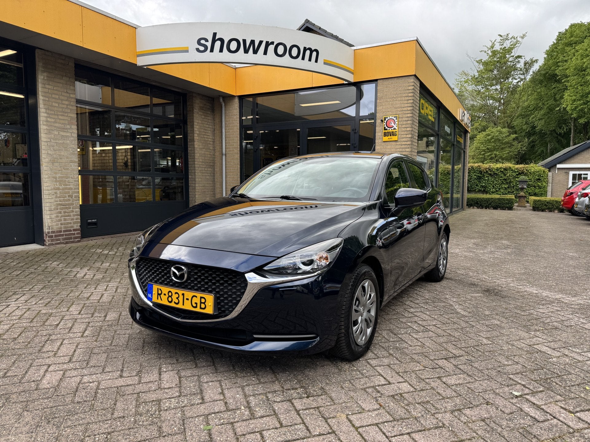 Mazda 2 1.5 Skyactiv-G Airco Navi Carplay (bj 2022), Auto's, Voorwielaandrijving, Euro 6, 4 cilinders, Blauw