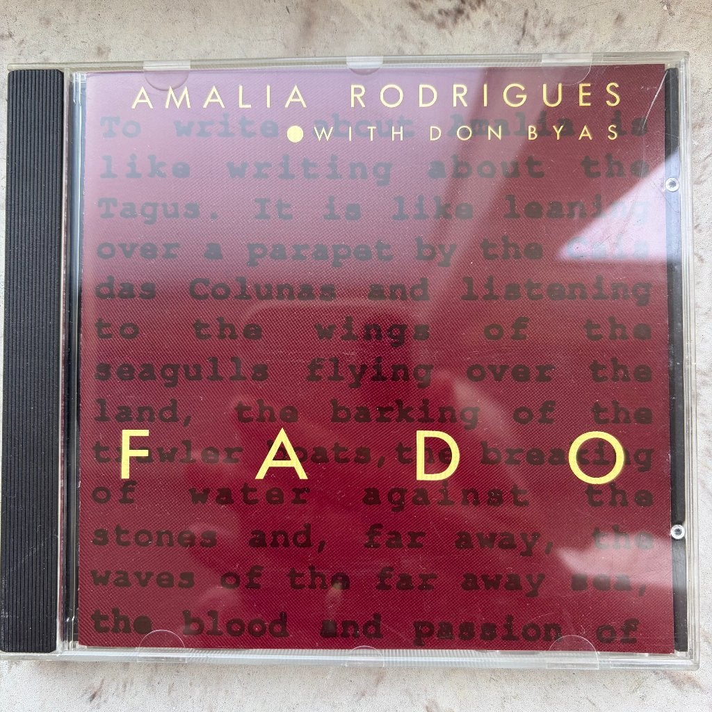 CD - Amalia Rodrigues with Don Byan - Fado, Gebruikt, Fado, Ophalen of Verzenden, Inclusief doosje