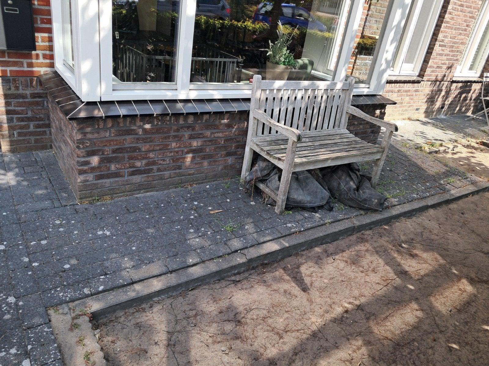 Gebruikte klinkers voor terras of oprit, Tuin en Terras, Tegels en Klinkers, Ophalen, Gebruikt, Klinkers, 5 tot 10 m²