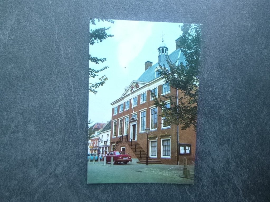 Wijk bij Duurstede, gemeentehuis/auto, Verzenden, 1980 tot heden, Ongelopen, Utrecht
