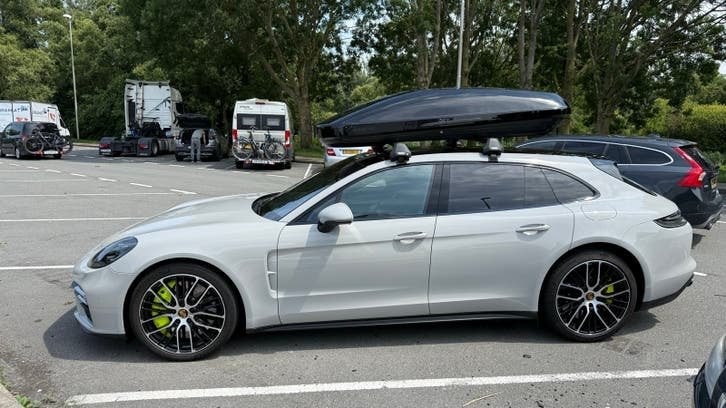 Kamei Fosco 540 dakkoffer Ruime en aerodynamische bagagebox, Ophalen, Zo goed als nieuw