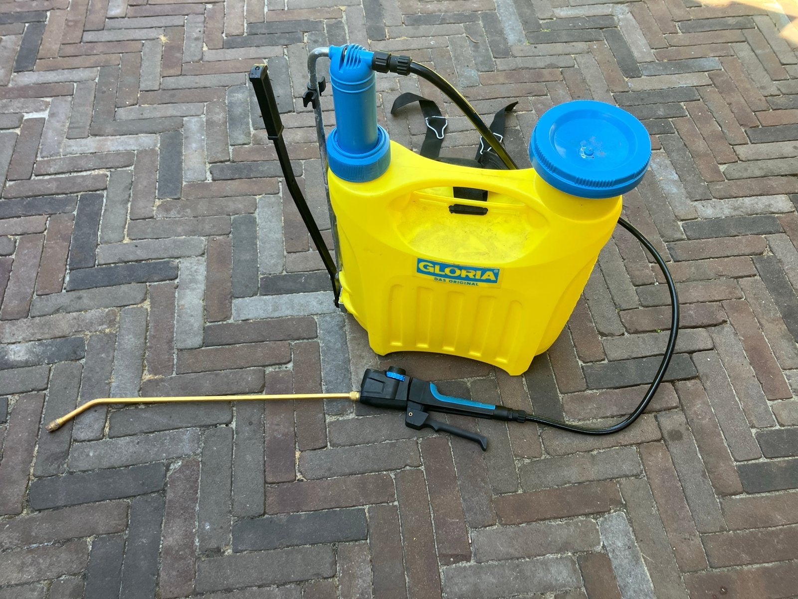 Gloria Hobby 1200 rugspuit - 12 liter (bouwjaar 2021), Ophalen of Verzenden, Zo goed als nieuw, Overige typen