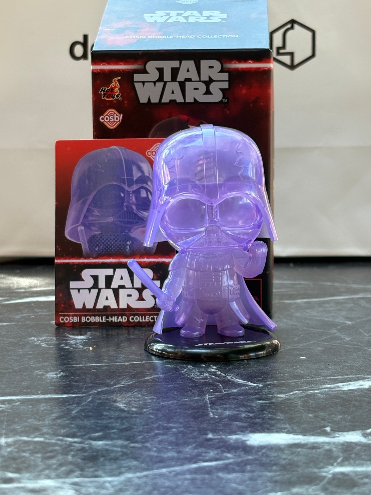 Star Wars Cosbi Bobble-Head Darth Vader chase, Ophalen of Verzenden, Nieuw, Actiefiguurtje