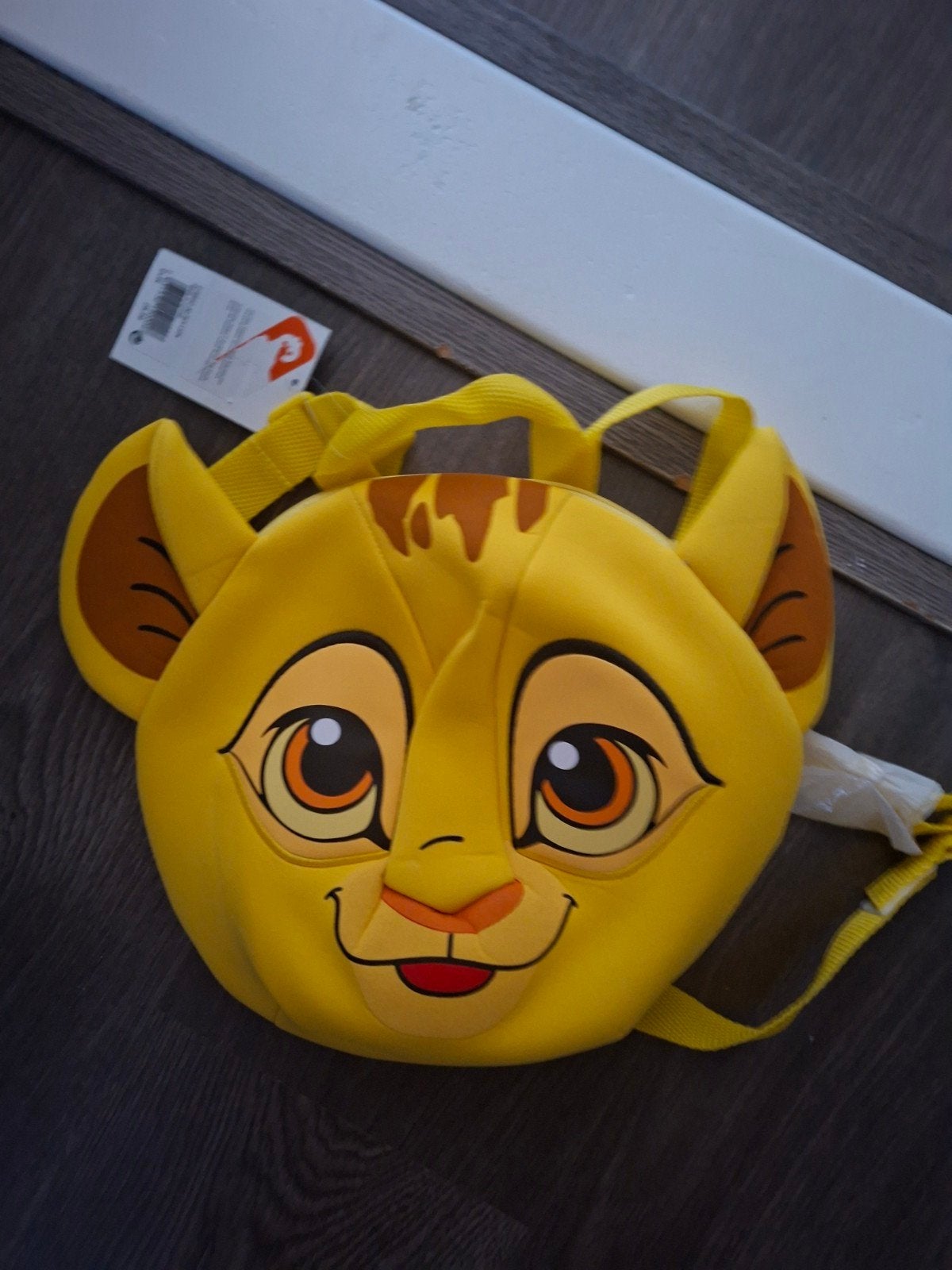 Disney Simba rugzak - De Leeuwenkoning, Ophalen of Verzenden, Nieuw, Geel, Overige merken