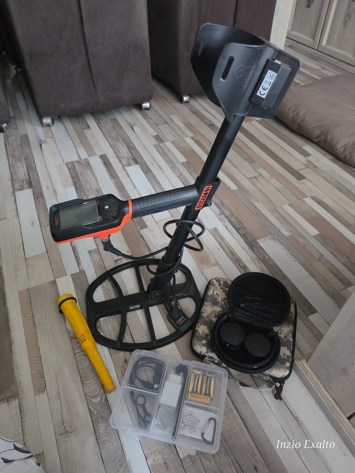 Quest Q35 Metaaldetector met accessoires, Ophalen, Zo goed als nieuw, Overige merken