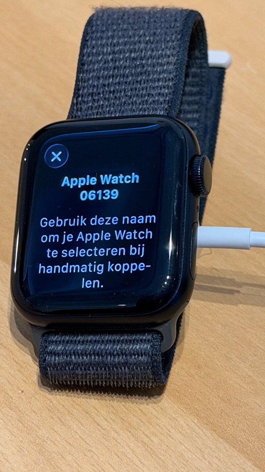 Apple Watch SE2 40mm met 2 bandjes, Ophalen, Gebruikt, Conditie, Zwart