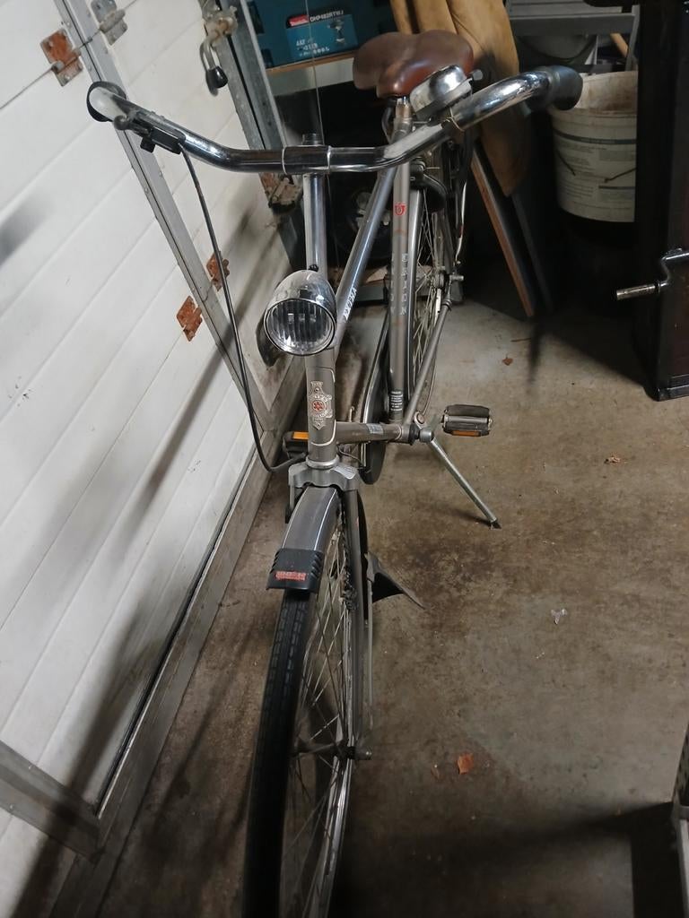 Union herenfiets framemaat 56 bandenmaat 28inch, Gebruikt, Versnellingen, 50 tot 53 cm, Ophalen