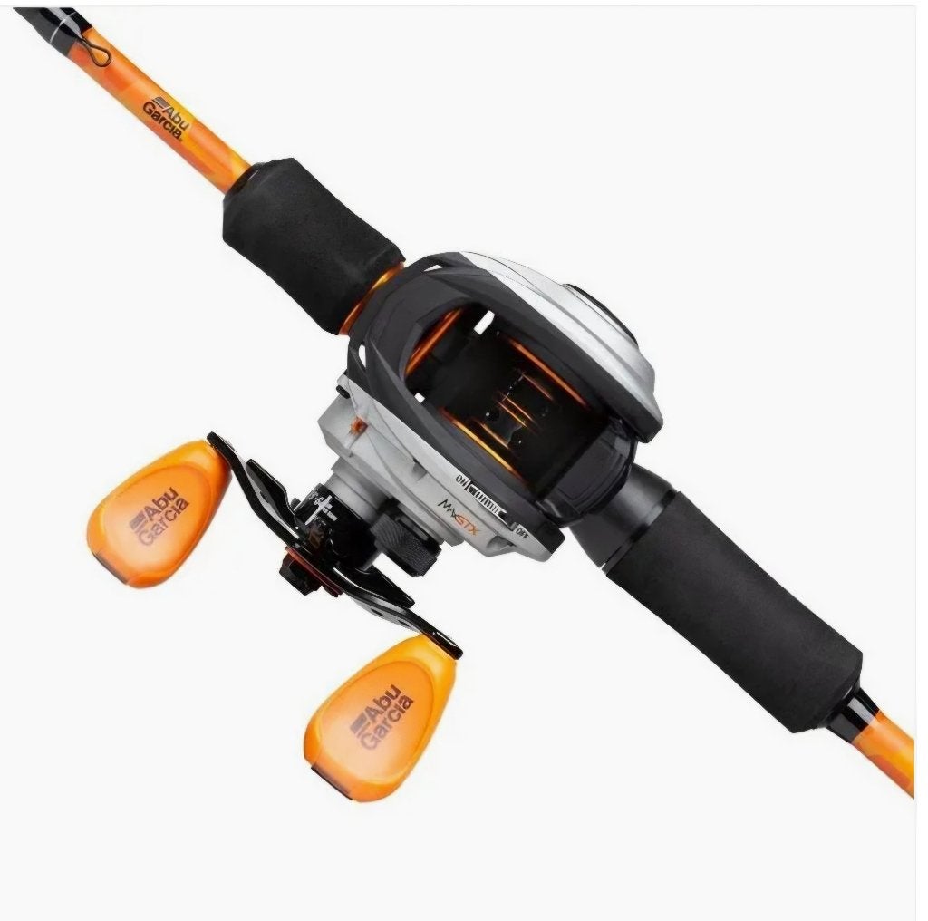 Abu Garcia Max STX Casting combo, Watersport en Boten, Hengelsport | Roofvissen, Ophalen of Verzenden, Zo goed als nieuw, Werphengel