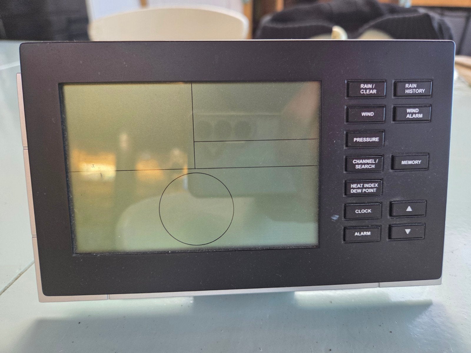 Alecto weer station. WS-3500., Ophalen of Verzenden, Gebruikt, Weerstation