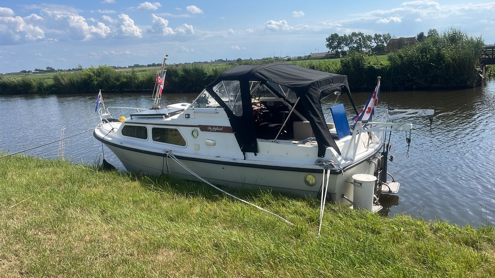 Polyester Waterland Kruiser 7.5m met Volvo Penta, Watersport en Boten, 70 cm, Diesel, Kruiser, Waterland