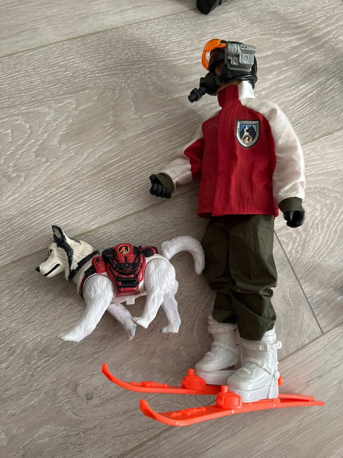 Actionman met husky en ski's - Avontuurlijke set, Ophalen, Gebruikt