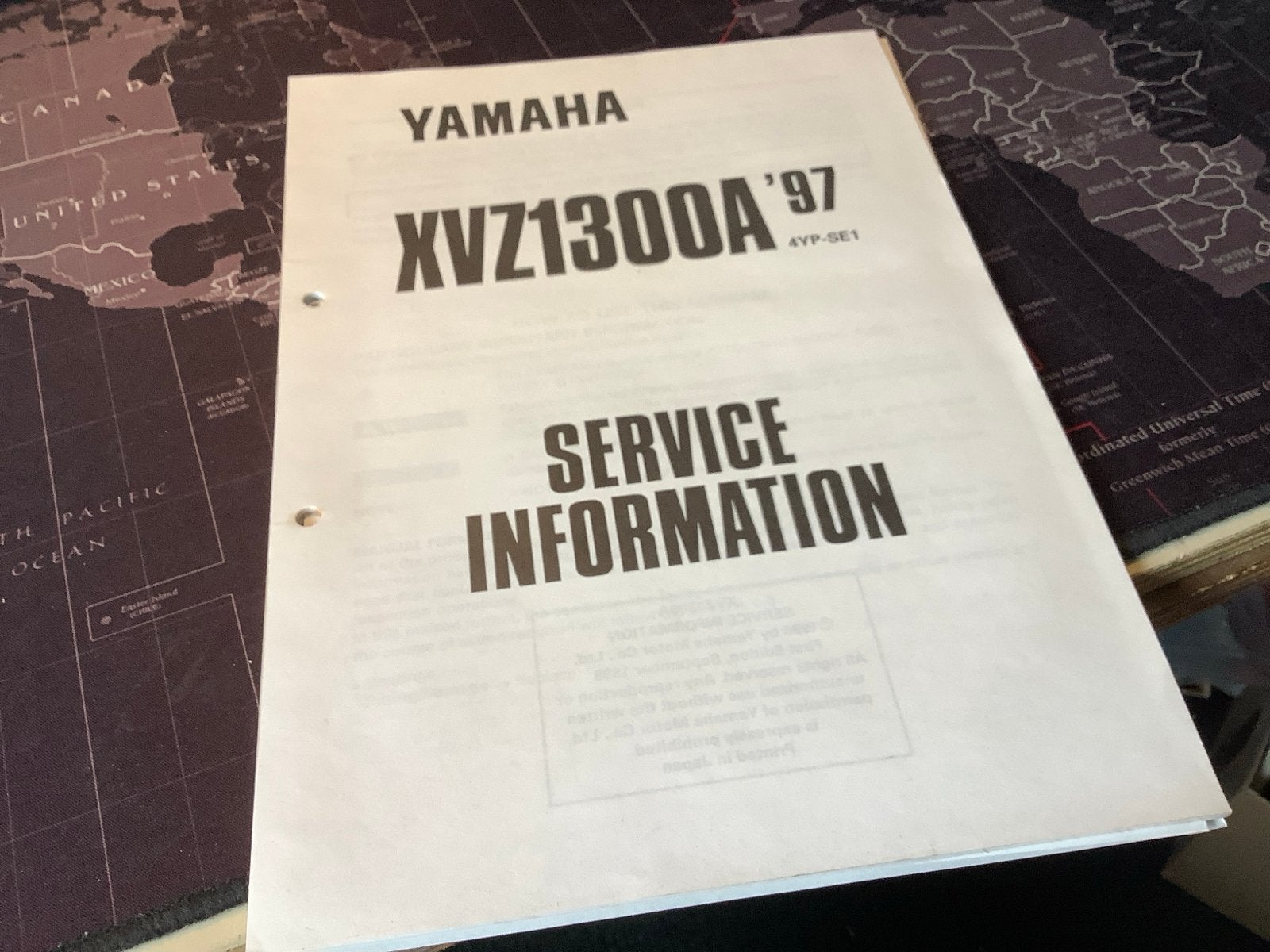 Yamaha XVZ1300A '97 Service Informatie Handleiding. (15), Verzenden, Yamaha