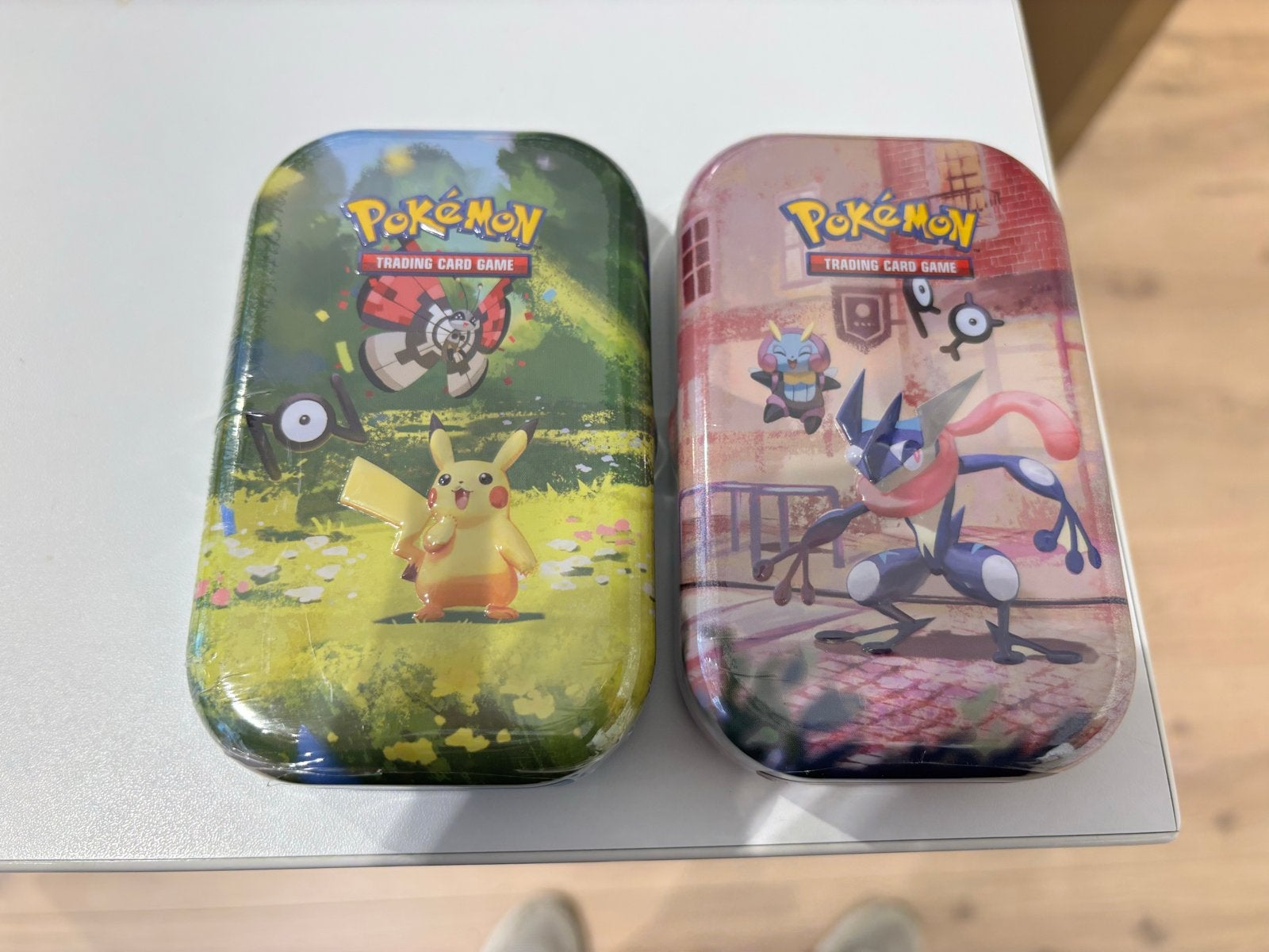 Pokémon 30th Celebrations Mini Tins - Pikachu & Greninja, Ophalen of Verzenden, Nieuw, Overige typen