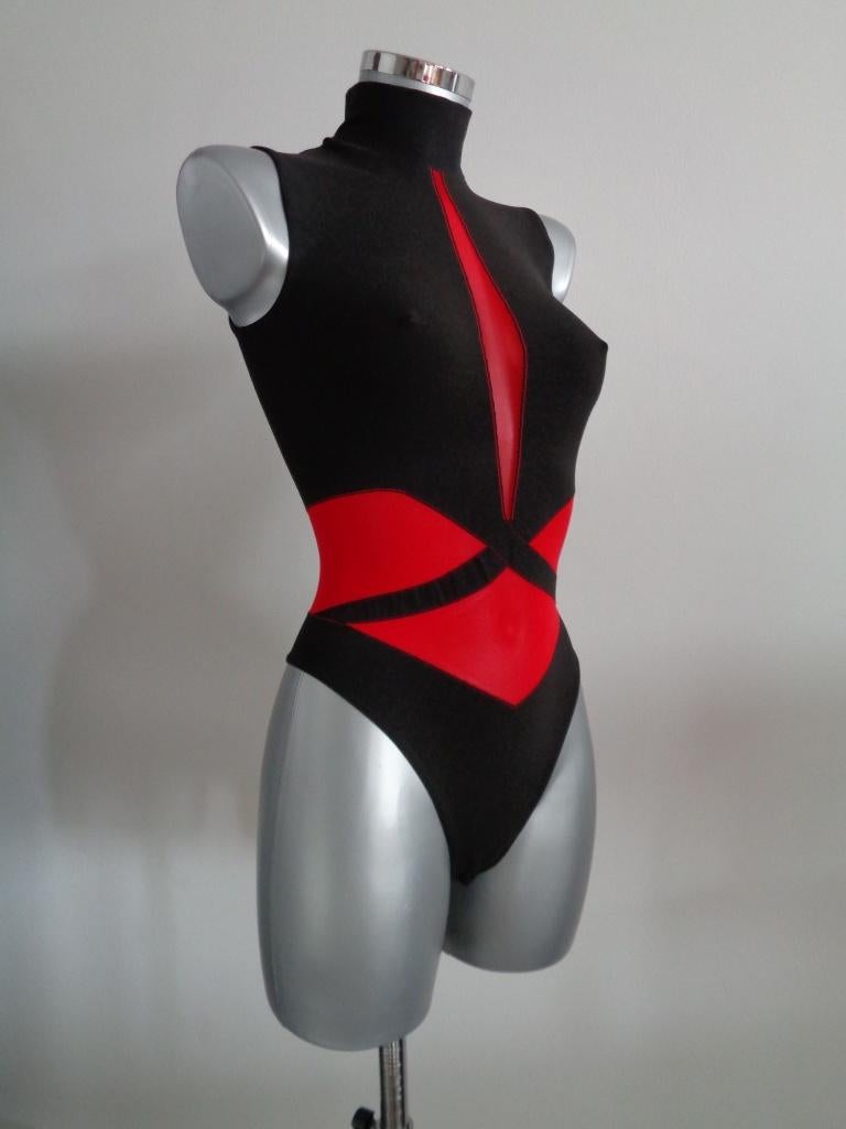 Wolford - Gaultier string body, collector's item, small, NEW, Wolford, Ophalen of Verzenden, Zwart, Body of Korset