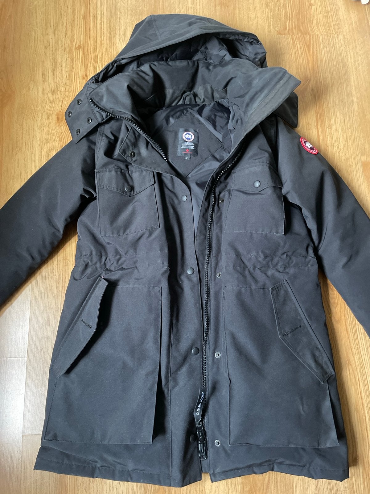 Canada Goose jas zwart, maat M, Kleding | Dames, Jassen | Winter, Ophalen of Verzenden, Zo goed als nieuw, Maat 38/40 (M), Zwart