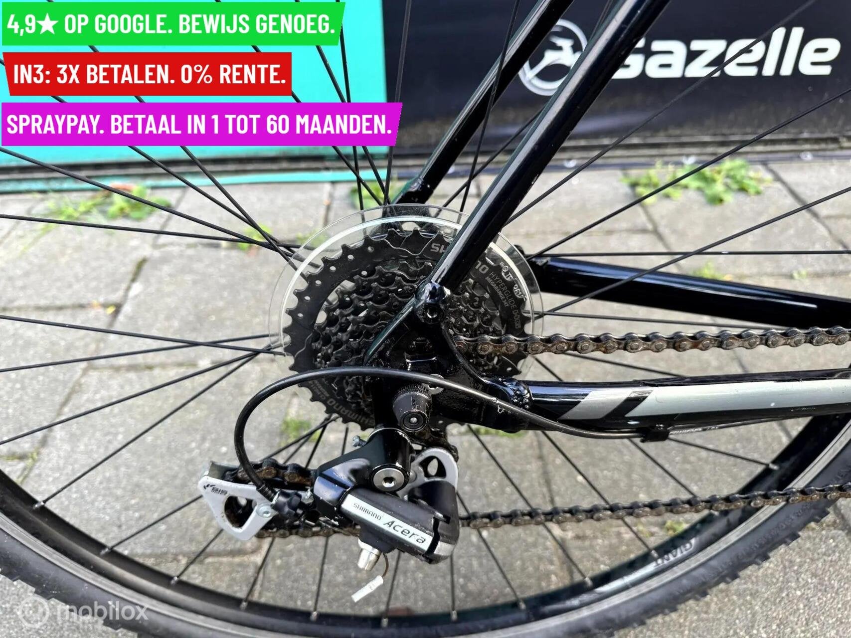 Herenfiets Giant Roam 28"/59cm/Zwart- Garantie/Levering, 9713 Bv Groningen, Gebruikt, Giant, Giant