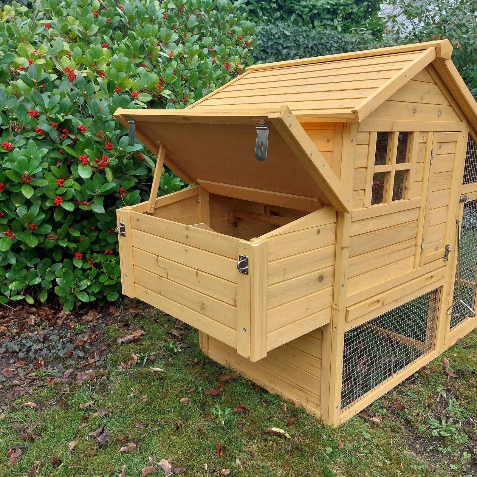 Kippen hok deluxe, Ophalen, Zo goed als nieuw, Kippenhok of Kippenren
