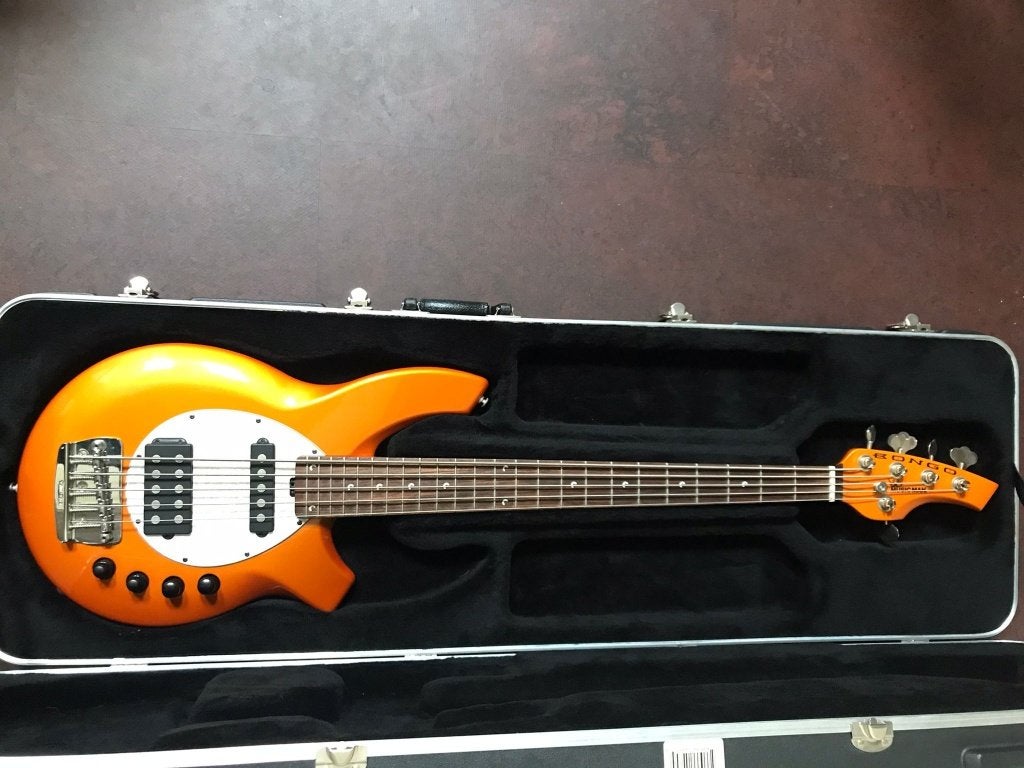 Musicman Bongo 5 H/S, Ophalen, Zo goed als nieuw, Elektrisch, 5-snarig