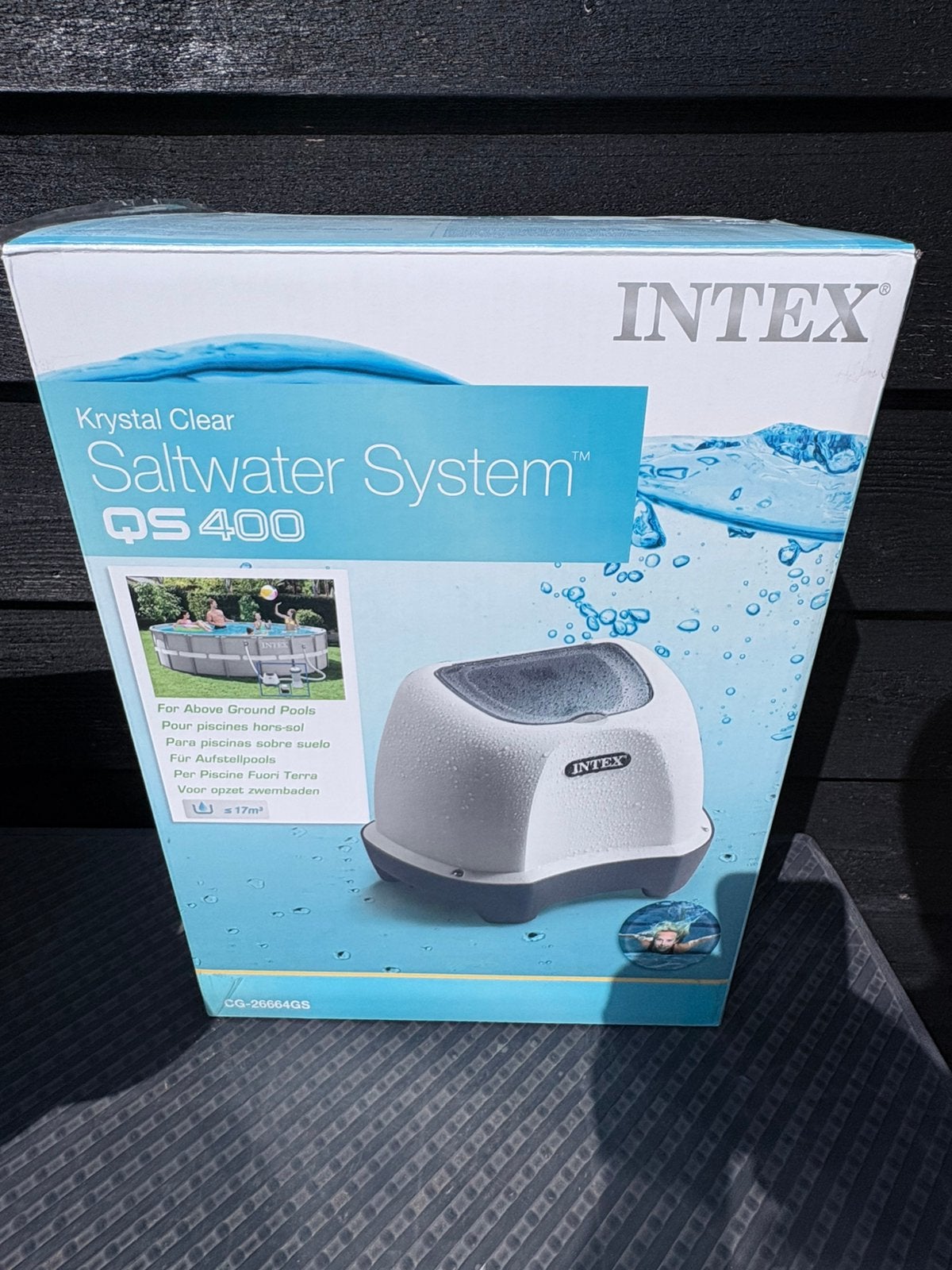 Intex zouwatersysteem QS400, Tuin en Terras, Zwembad-toebehoren, Ophalen, Zo goed als nieuw
