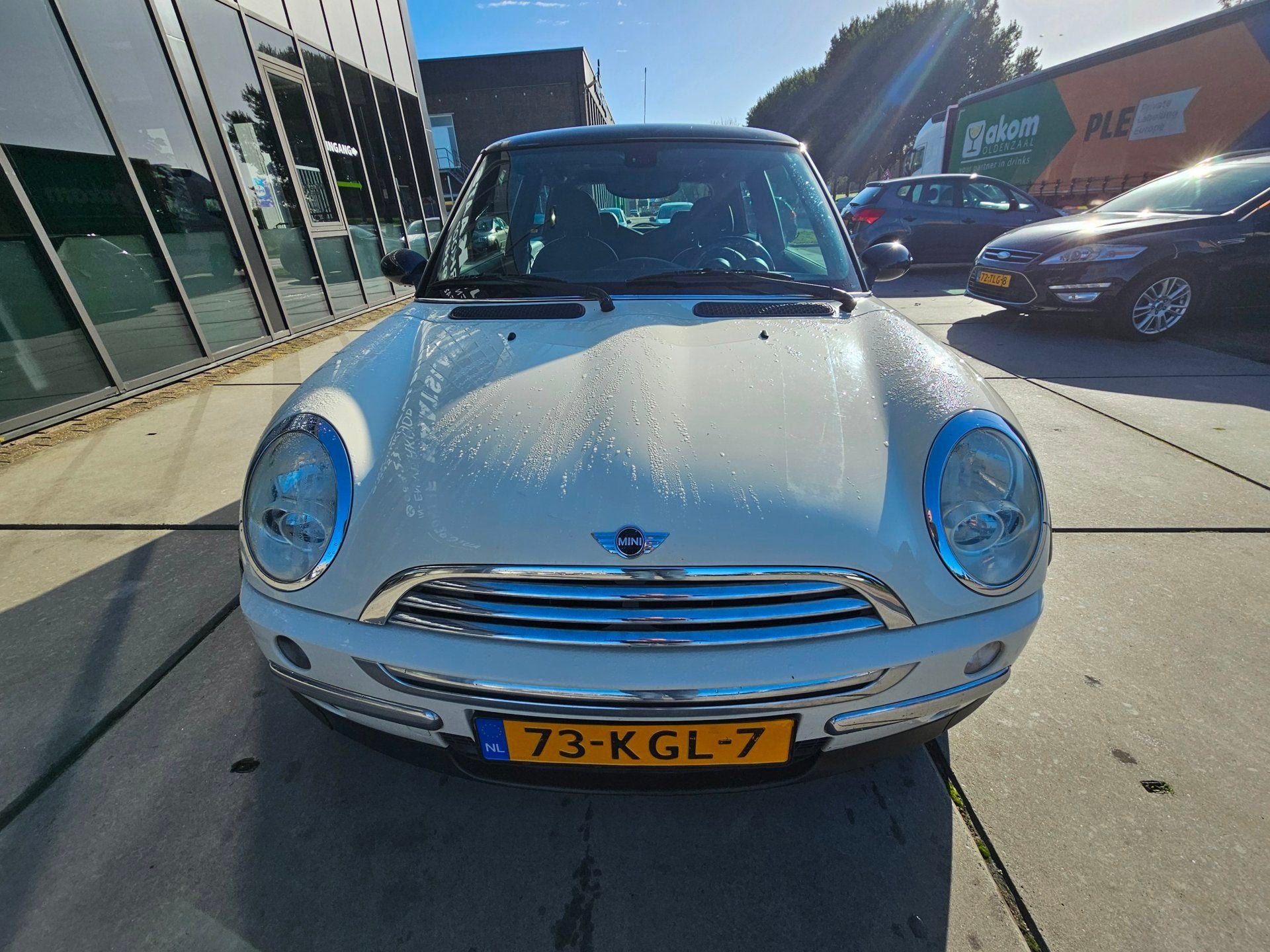 Mini 3-Deurs 1.6 Cooper - Pano - Airco - Electr Ramen -, Auto's, Voorwielaandrijving, Gebruikt, Zwart, 4 stoelen