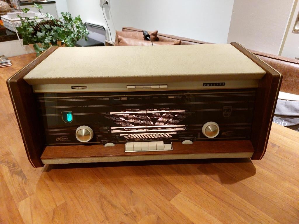 Buizenradio, Philips B5X12A, Ophalen, Gebruikt, Radio