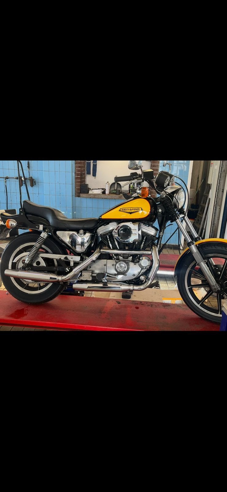 Harley Sportster XL1200 bouwjaar 1991, Motoren, Motoren | Harley-Davidson, 2 cilinders, Occasion, Particulier, Meer dan 35 kW