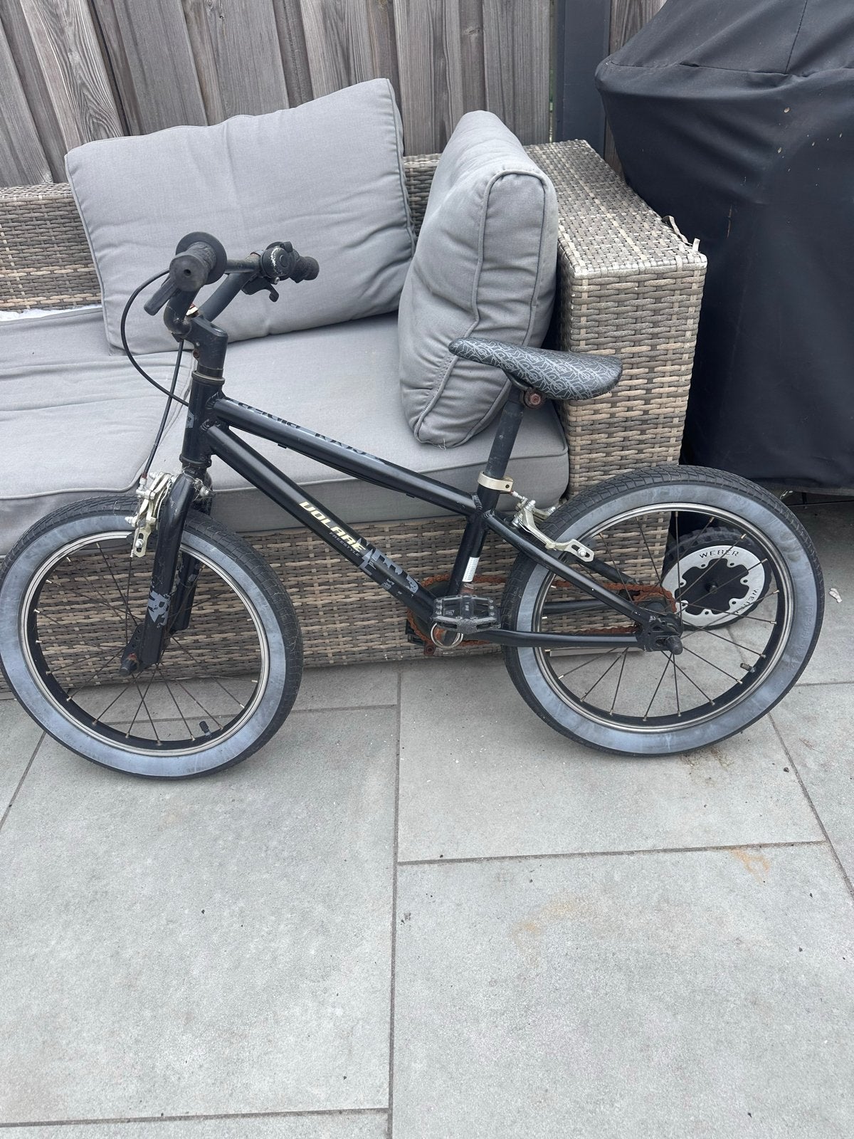 Volare kinderfiets 16 inch met zijwieltjes, Fietsen en Brommers, Ophalen, Zijwieltjes, Velgrem, 16 tot 20 inch