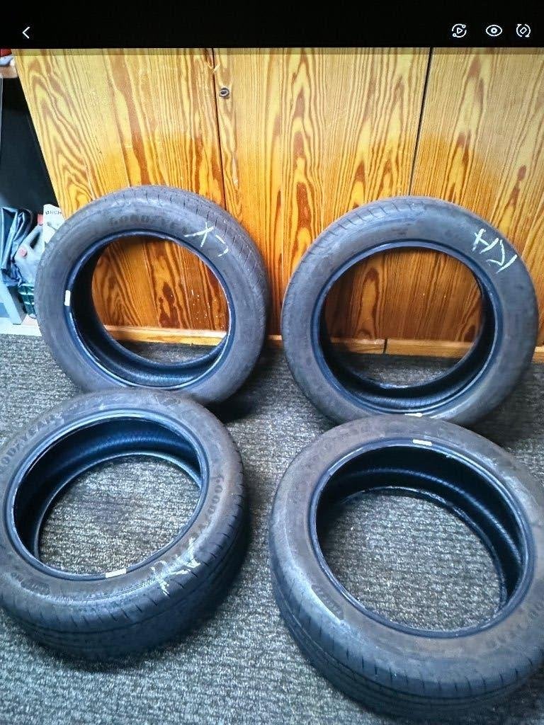 4 NIEUWE ZOMERBANDEN GOODYEAR EAGLE F1 ASYMMETRIC 5 MO XL, Ophalen, Nieuw, Mercedes-Benz
