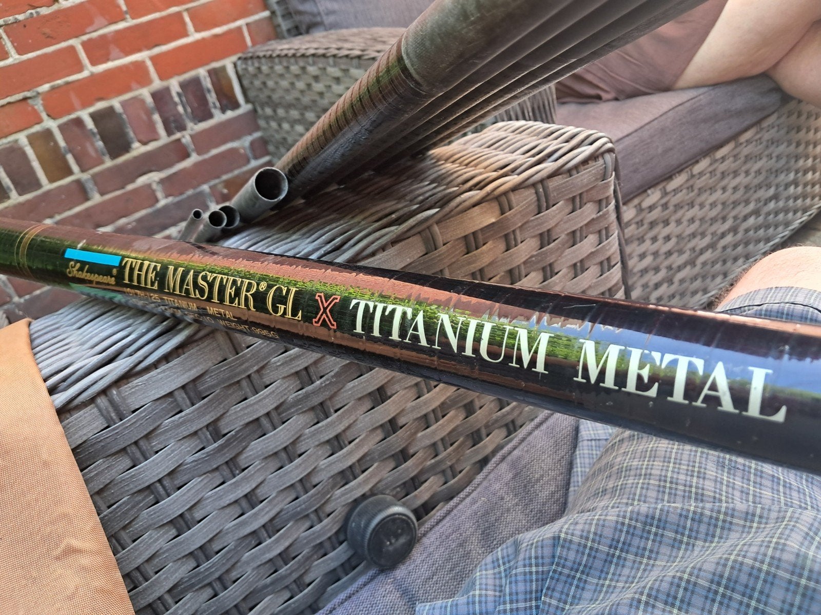 Shakespeare the master titanium gl 12meter50 gewicht 950gram, Watersport en Boten, Hengelsport | Witvissen, Ophalen of Verzenden