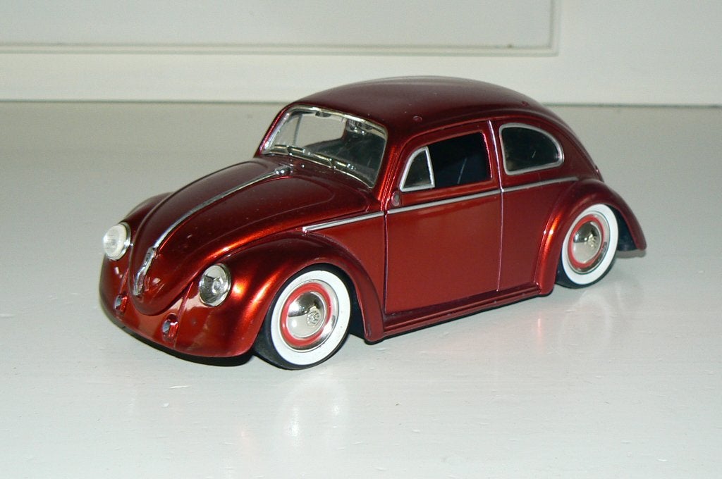 Volkswagen VW Kever 1959 voor modelbouw of diorama, Ophalen of Verzenden, Gebruikt, Auto, Jada