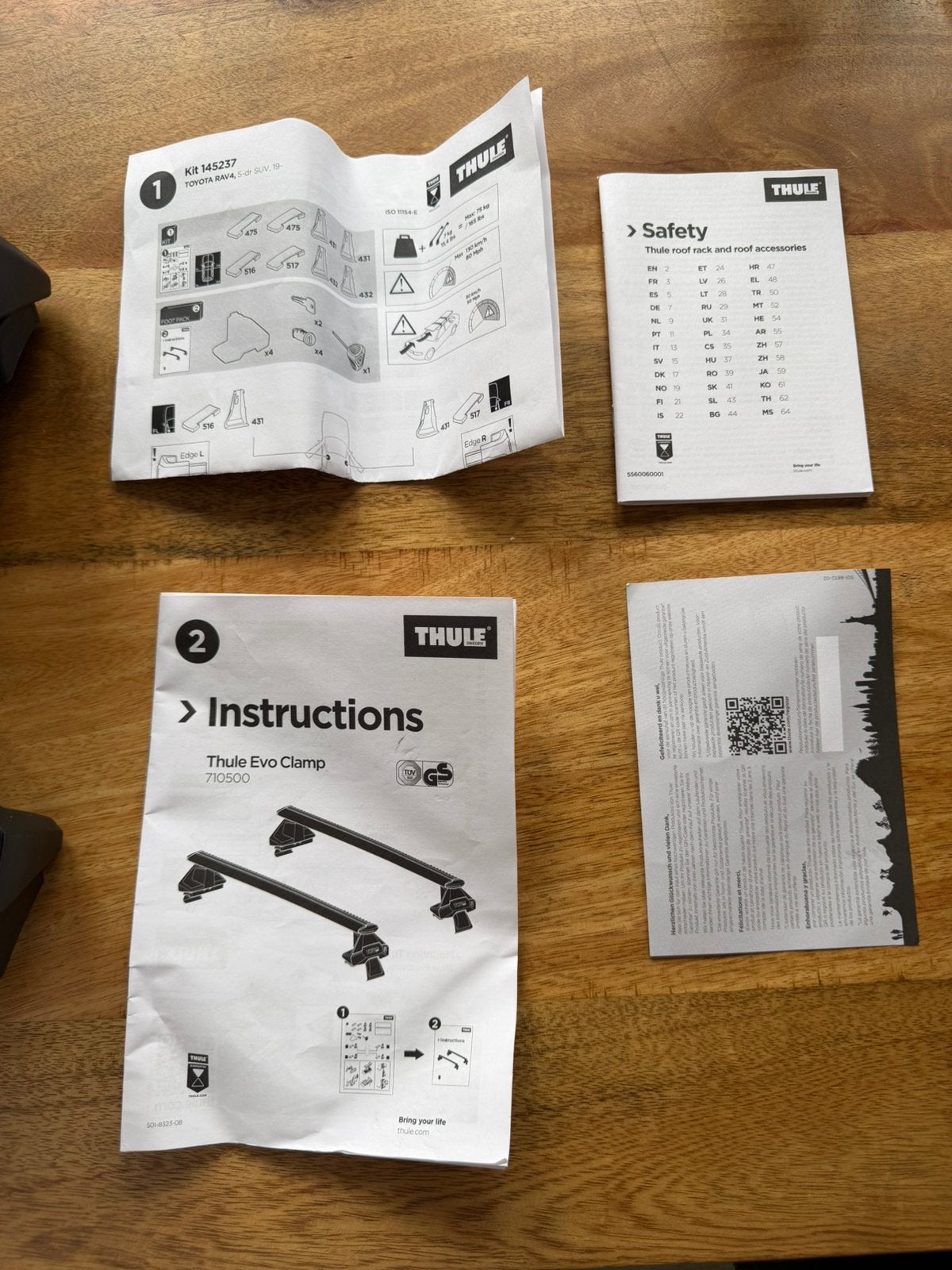 Thule Evo Clamp 710500, Thule Sweden AB Borggatan 5 SE-335 73 Hillerstorp Zweden, Nieuw, Ophalen of Verzenden, Thule