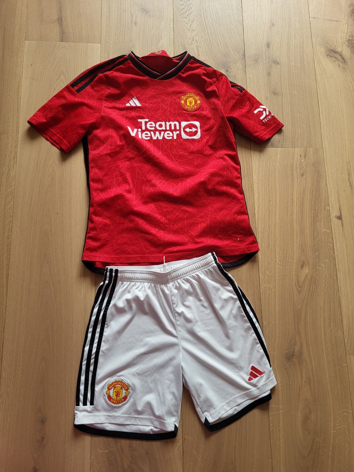 Manchester united pakje, Maat XS of kleiner, Ophalen of Verzenden, Gebruikt, Shirt