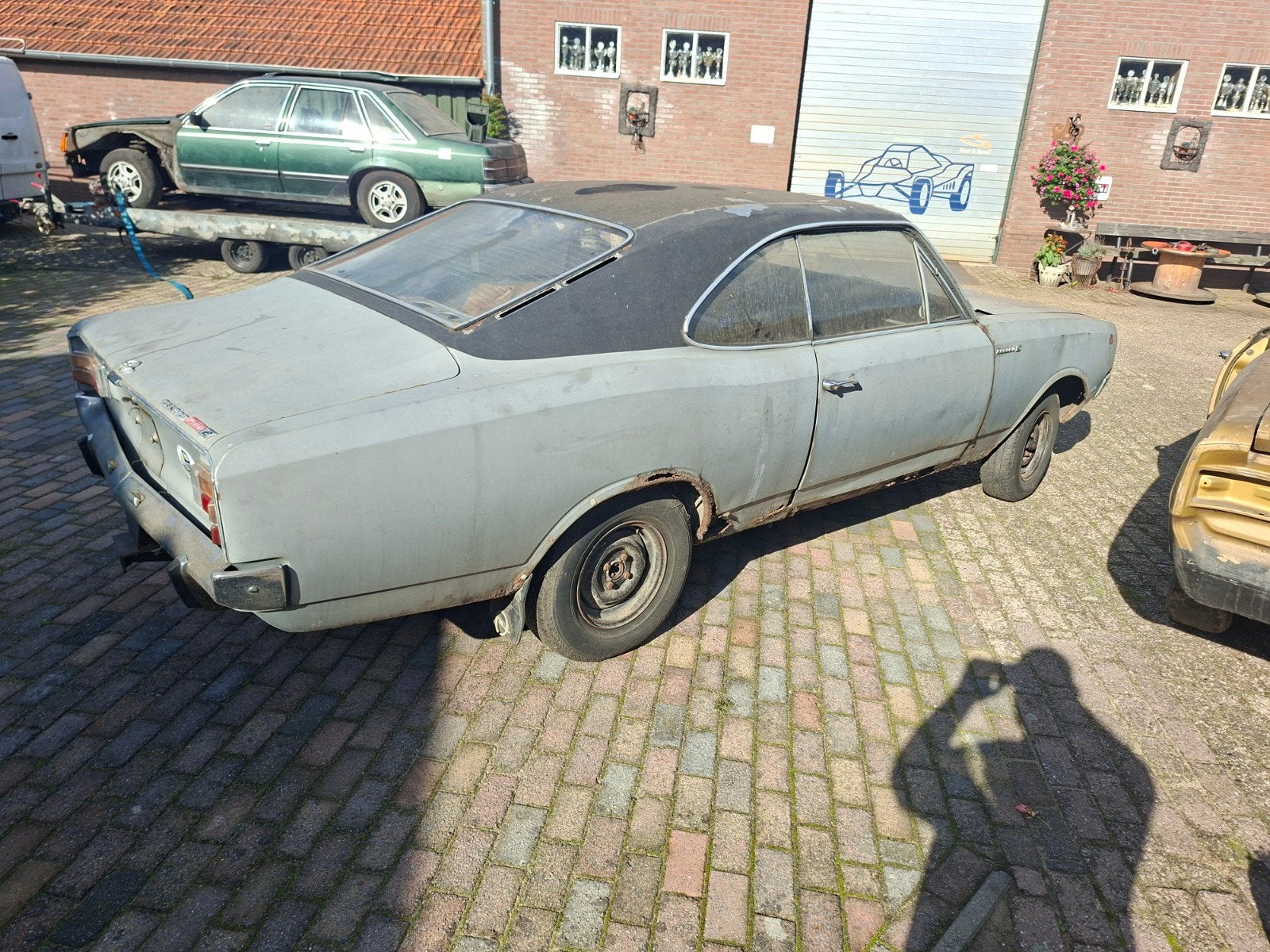 2x opel rekord c coupe commodore a coupe oldtimer, foto 7