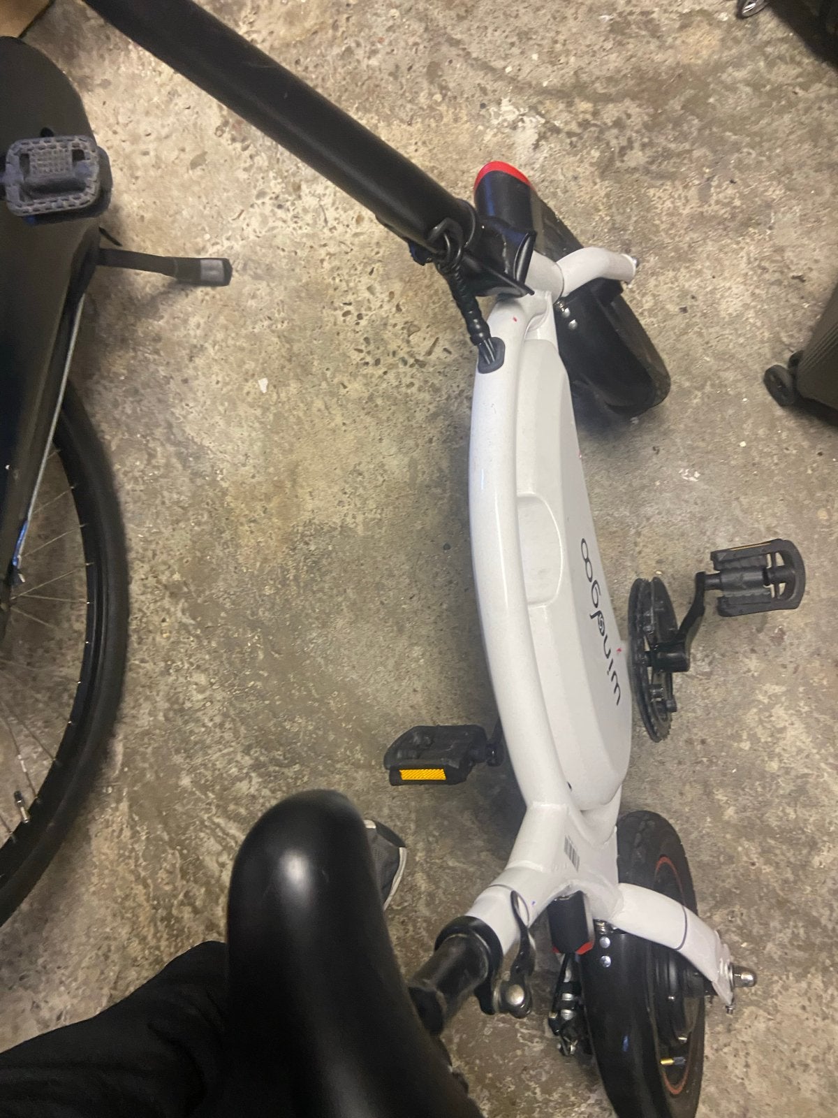 Windgoopvouwbare elektrische fiets, Overige merken, 20 inch of meer, Versnellingen, Ophalen of Verzenden